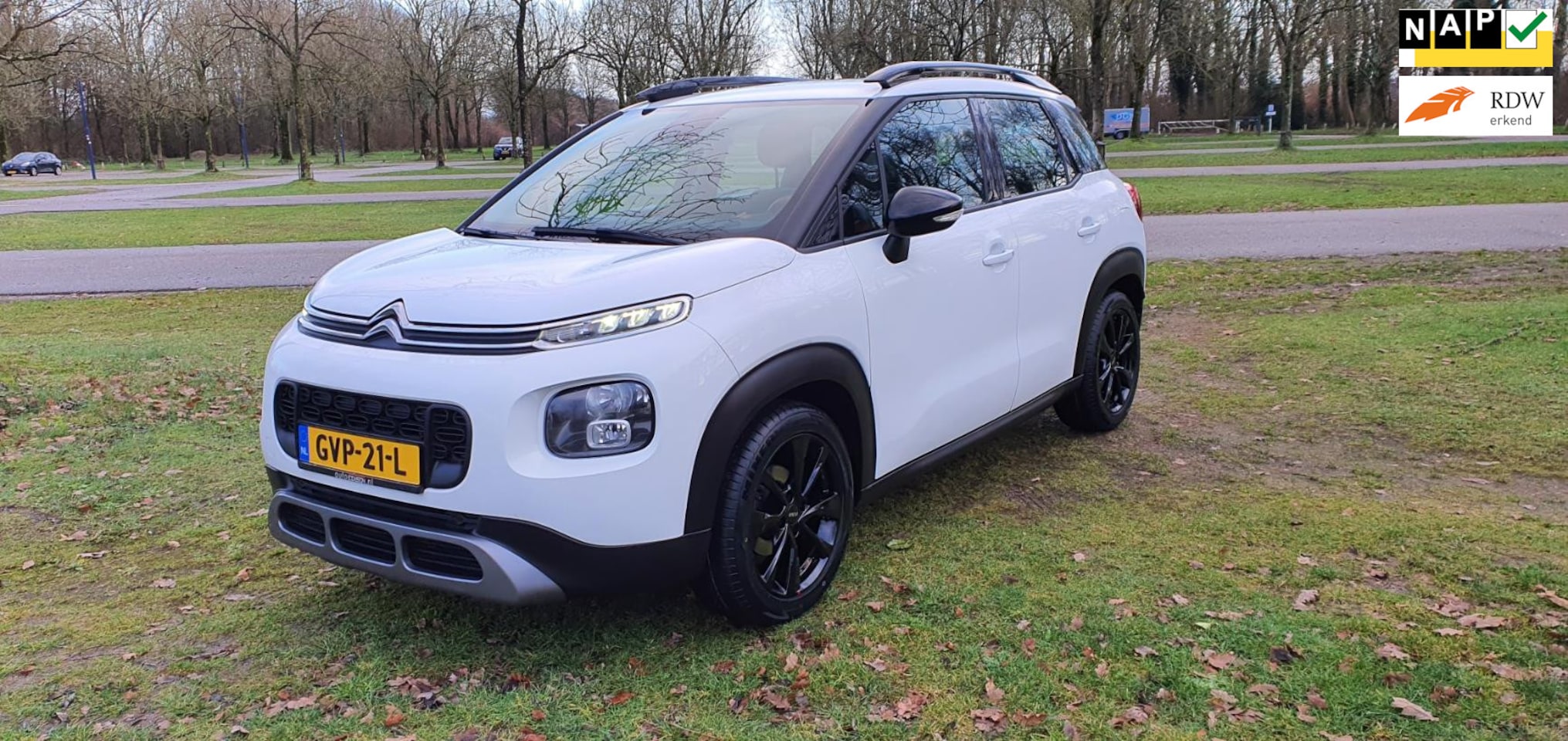 Citroën C3 Aircross - 1.2 PureTech Feel|Leder|NAV|21.000km - AutoWereld.nl