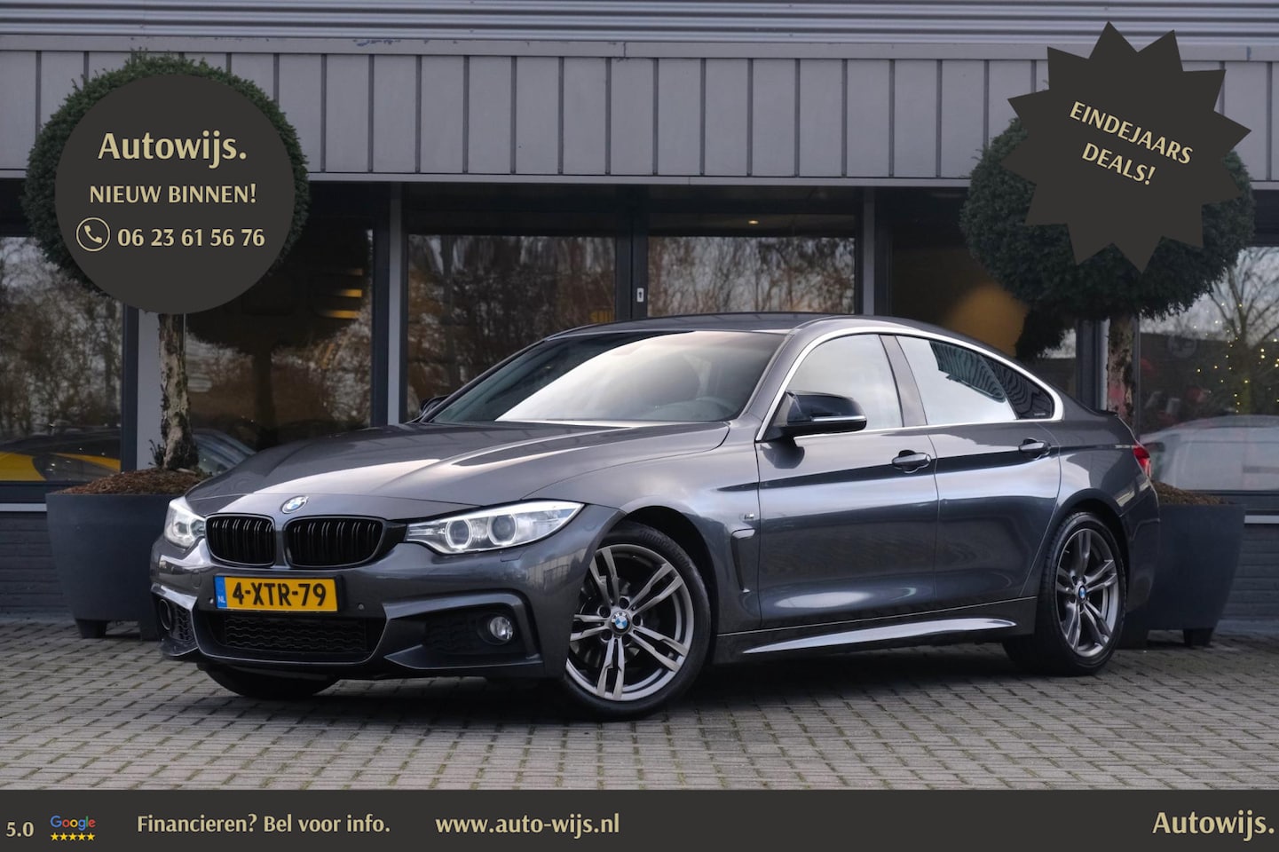 BMW 4-serie Gran Coupé - 420i Executive|M-Sport|NL AUTO|Led|Navi - AutoWereld.nl