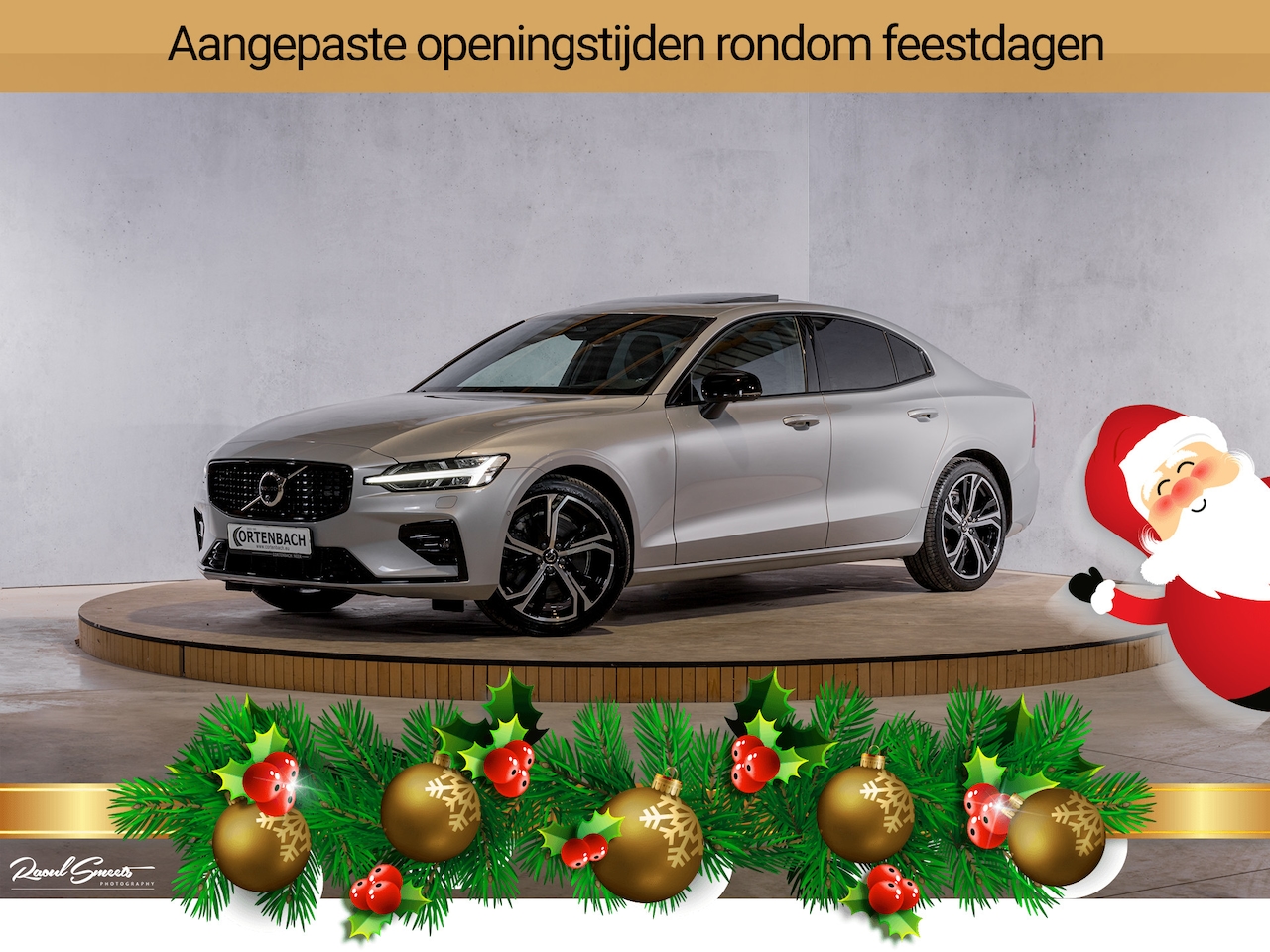 Volvo S60 - 2.0 B5 AWD Ultimate Dark | R-Design | Google | Apple carplay | Panorama | Memory stoelen | - AutoWereld.nl