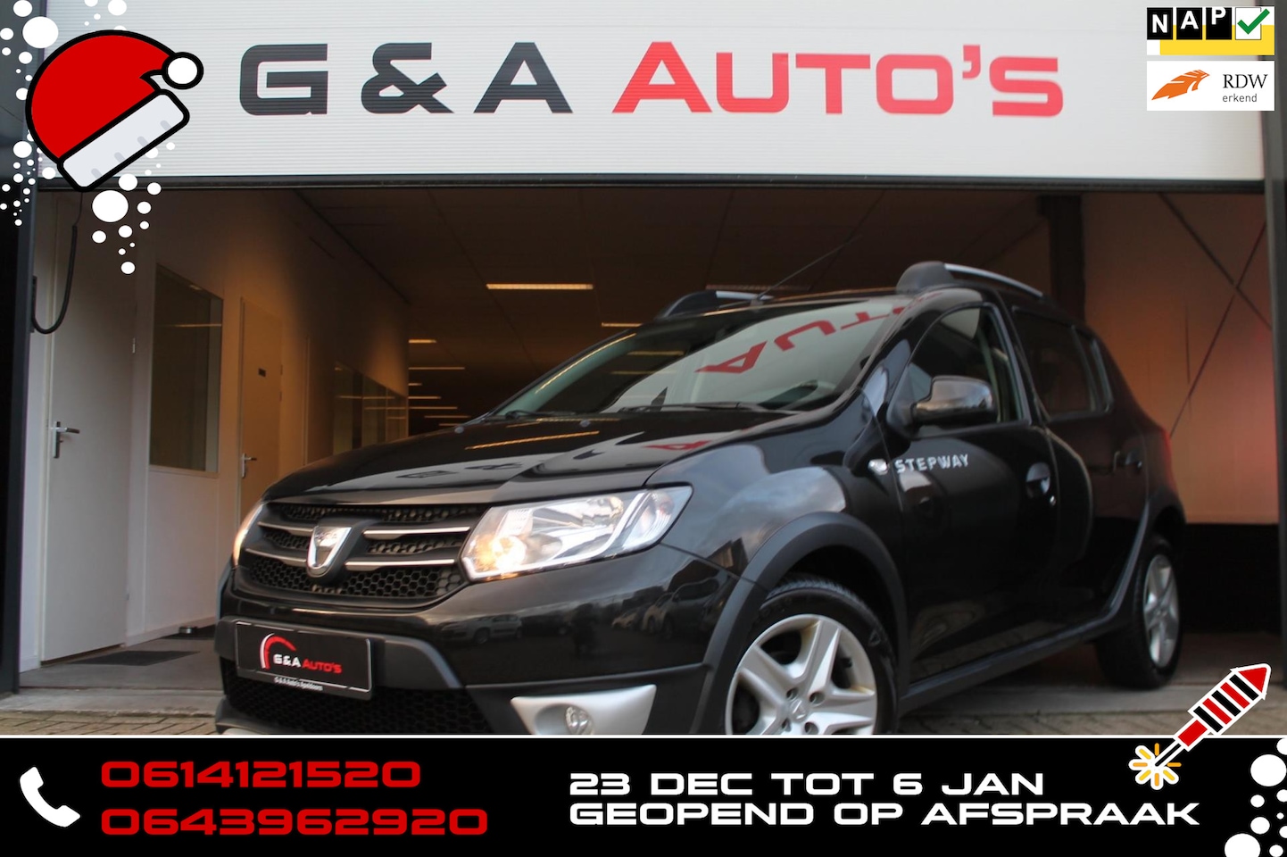 Dacia Sandero Stepway - 0.9 TCe NAVI / PDC / CRUISE CTRL / AIRCO - AutoWereld.nl