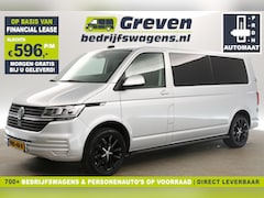 Volkswagen Transporter - 2.0 TDI L2H1 | DSG Automaat | Dubbele Cabine | 5 Persoons | Airco Carplay Navi 18"LMV Elek