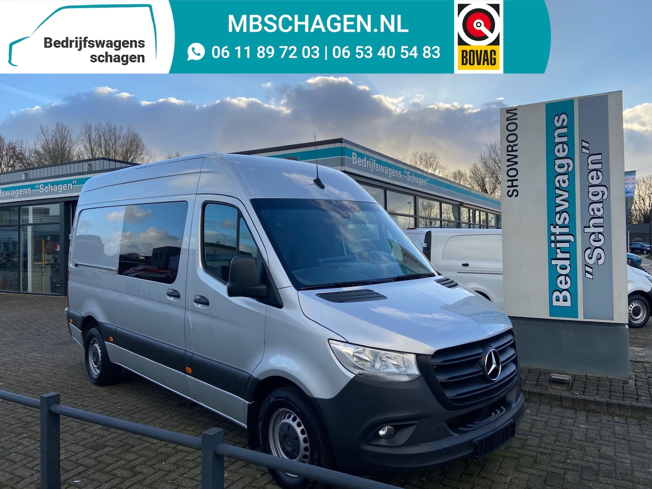 Mercedes-Benz Sprinter - 319 3.0 CDI V6 L2H2 Euro 6 | Zeer netjes | 2x Gev. Stoel | Standkachel | Mbux 7 - AutoWereld.nl