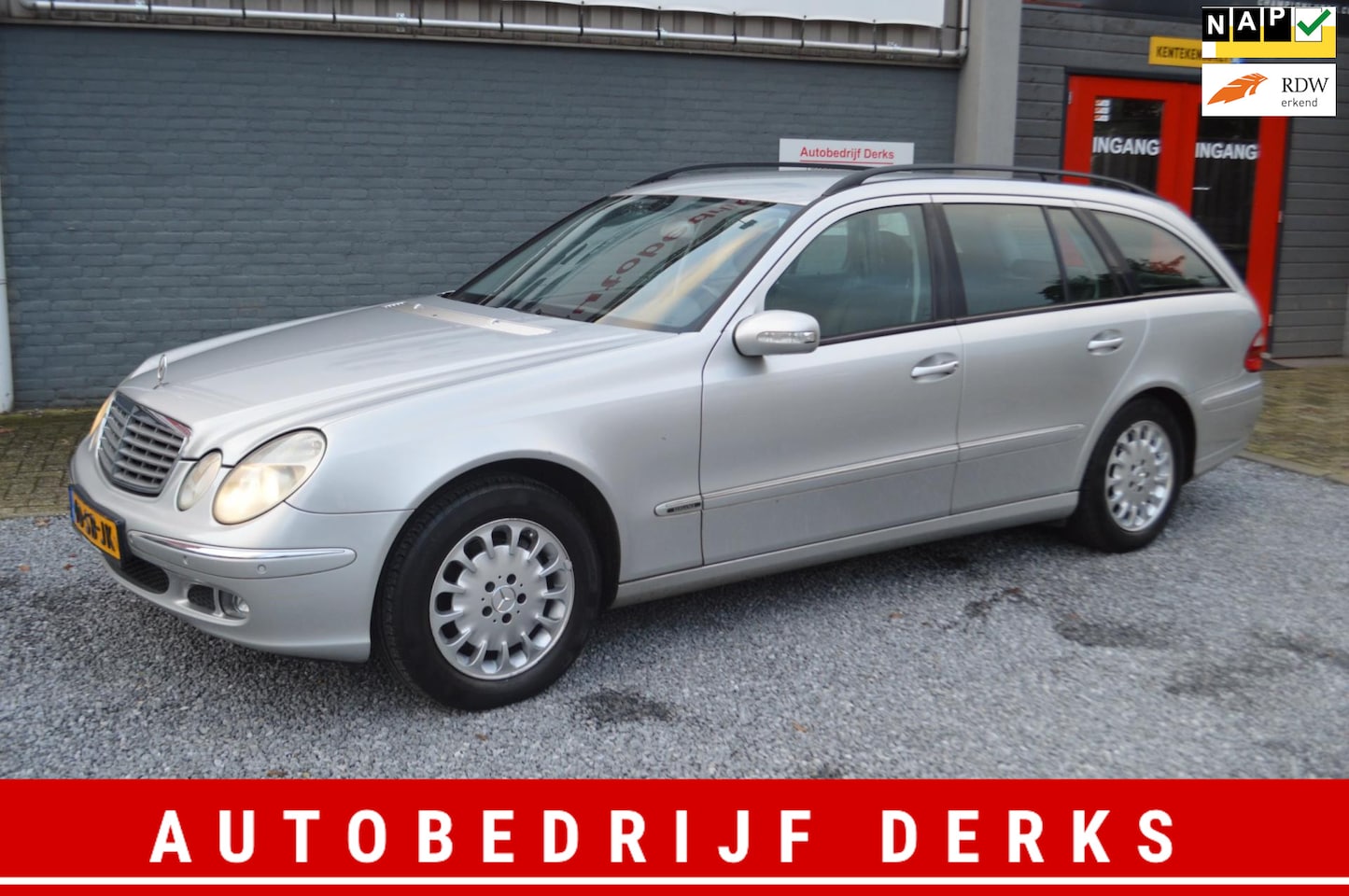 Mercedes-Benz E-klasse Combi - 240 Elegance V6 Airco Leer Navi PDC - AutoWereld.nl