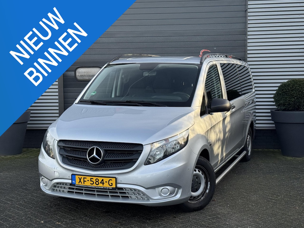 Mercedes-Benz Vito Tourer - 116 BlueTEC Pro Extra Lang 9 Pers | Camera | Navigatie | Climate Control | 2X Schuifdeur | - AutoWereld.nl