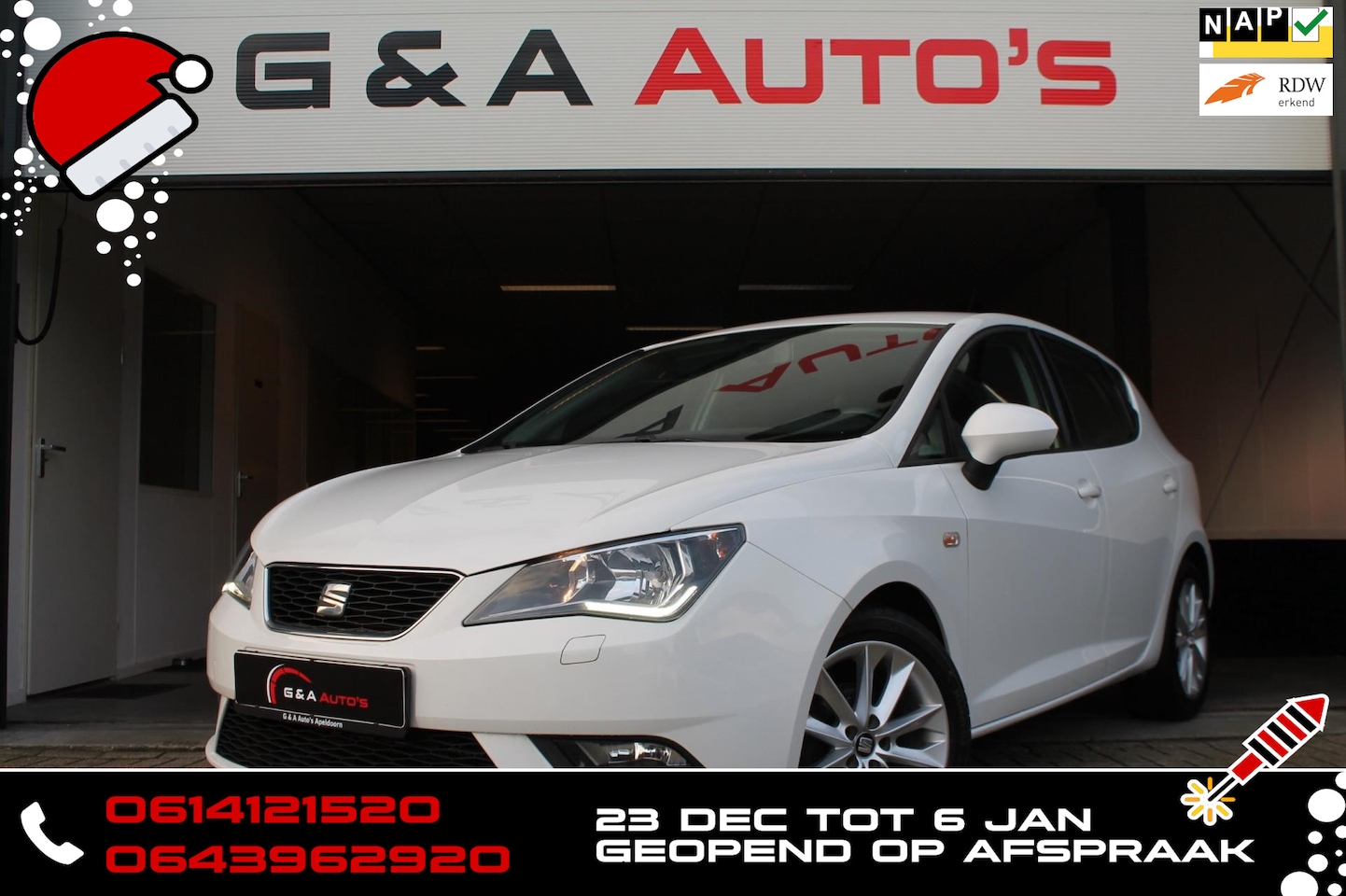 Seat Ibiza - 1.2 AIRCO / CRUISE CTRL / PDC / STOELVERW / MULTI-STUUR - AutoWereld.nl