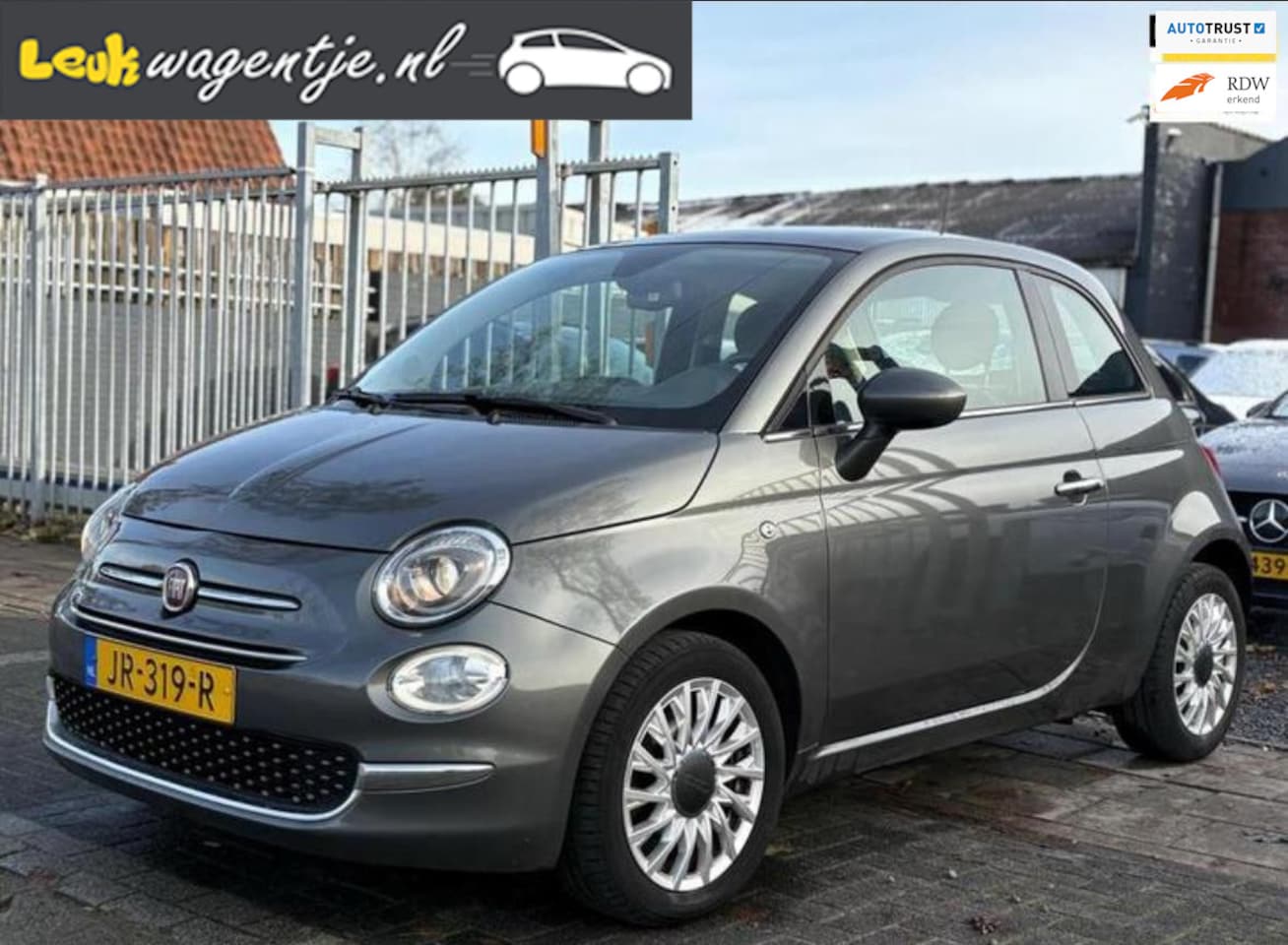 Fiat 500 - 0.9 TwinAir Turbo Lounge *climate ctrl *NL auto - AutoWereld.nl