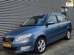 Skoda Fabia Combi - 1.2 TDI Greenline 04-2011 Satine Blau Metallic