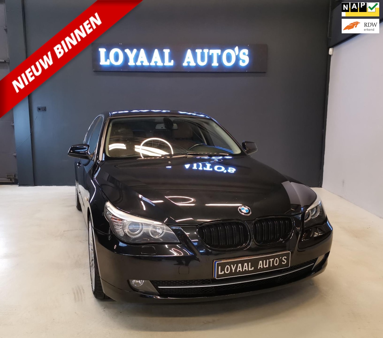 BMW 5-serie - 520i Corporate Lease Business Line Edition I | AUT | XENON | PDC | CRUISE | NAVI | LEDER | - AutoWereld.nl