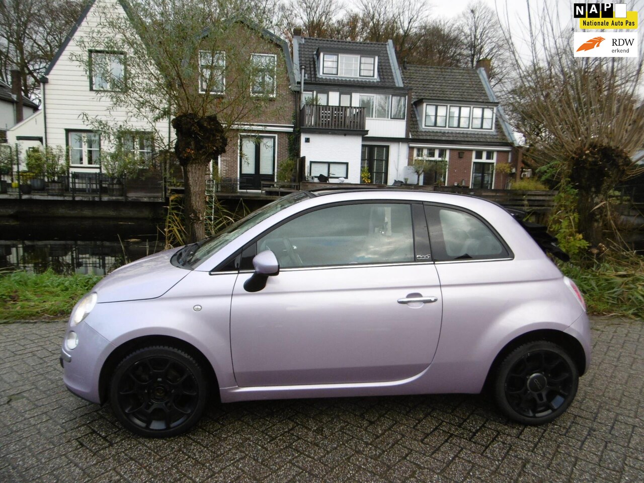 Fiat 500 C - 1.2 Cabrio Lounge 4-Cilinder Airco Zuinig B-Label Historie - AutoWereld.nl