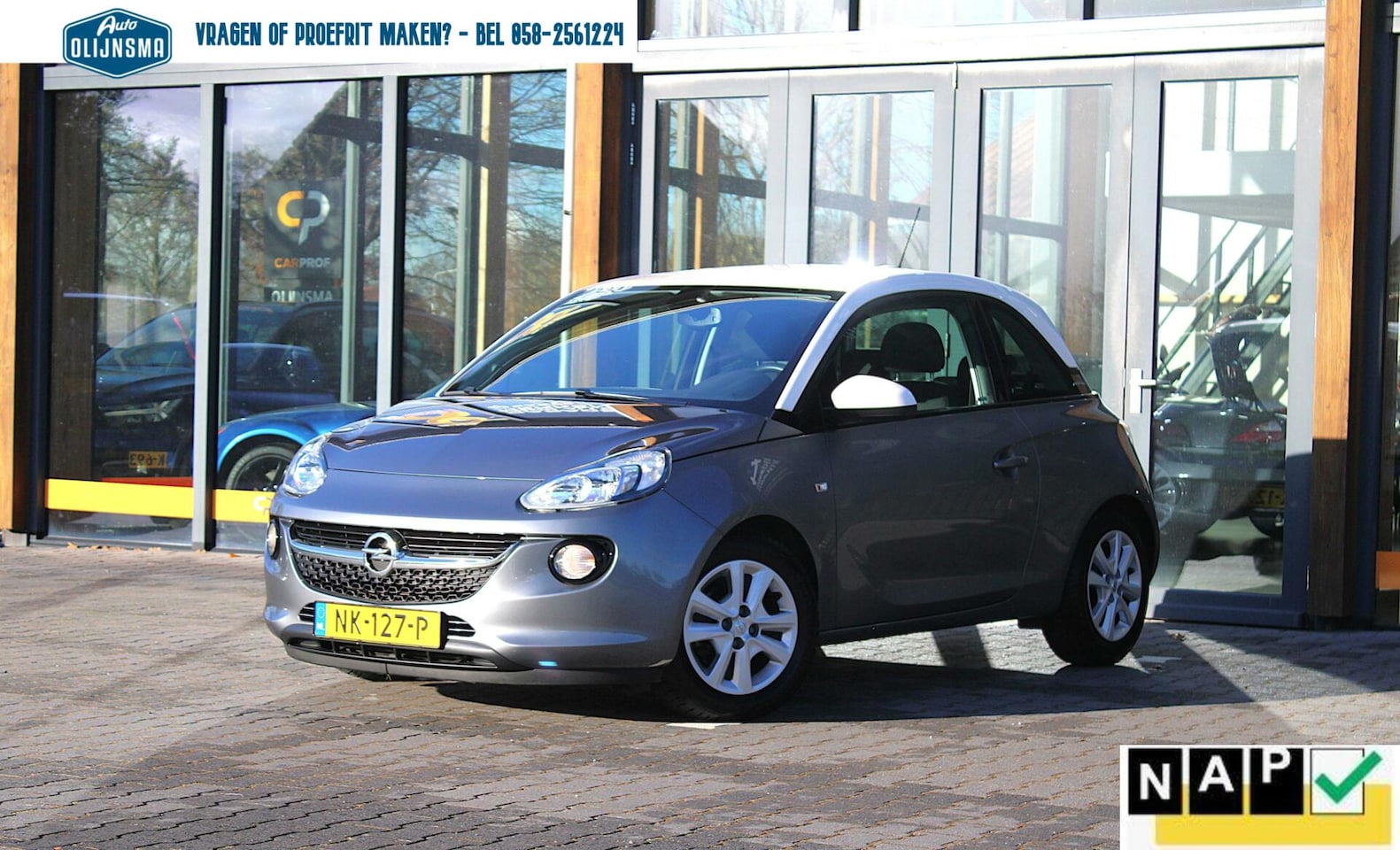 Opel ADAM - 1.0 Turbo Glam Favourite|PDC|Airco|Bluetooth|NAP - AutoWereld.nl