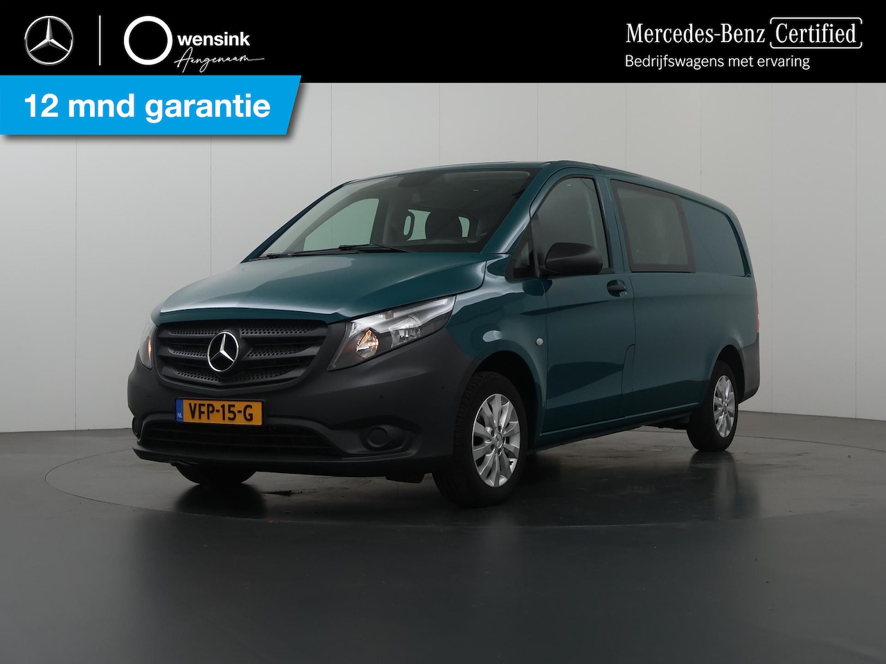 Mercedes-Benz Vito - 114 CDI Aut. | L2 Lang | DC Comfort | Navigatie | Climate Control | Parkeersensoren | 5-zi - AutoWereld.nl