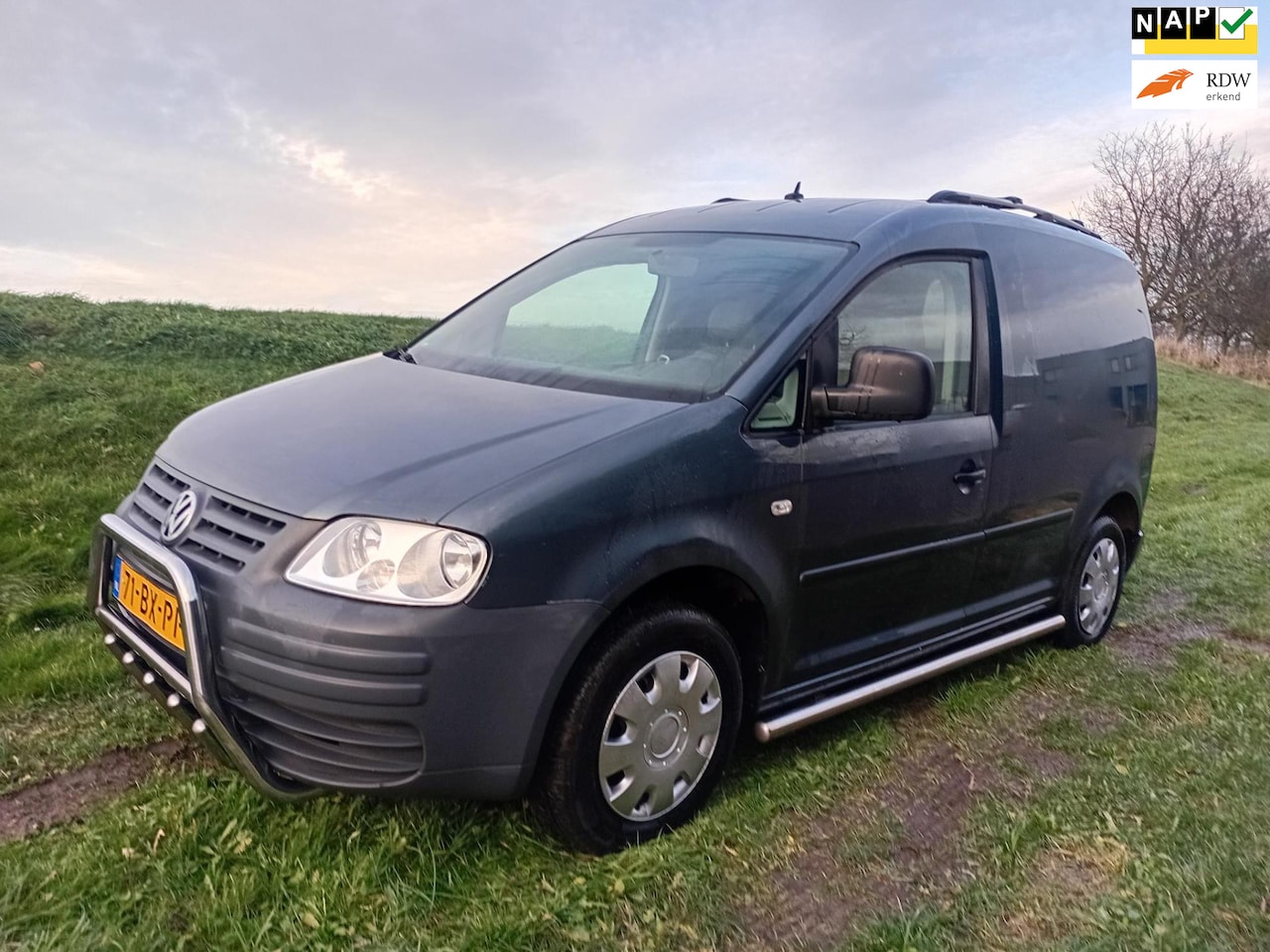 Volkswagen Caddy - 2.0 SDI Cruise Control Airco Side & Bull Bar Navigatie Nwe APK Schuifdeur Dakdragers - AutoWereld.nl