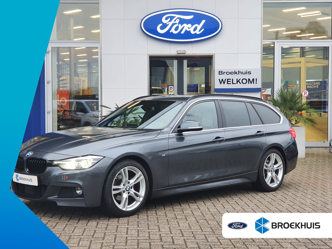 BMW 3-serie Touring - 320i Automaat M-Sport 184PK Leder Sport | Navigatie | Stoel/Stuurverwarming - AutoWereld.nl