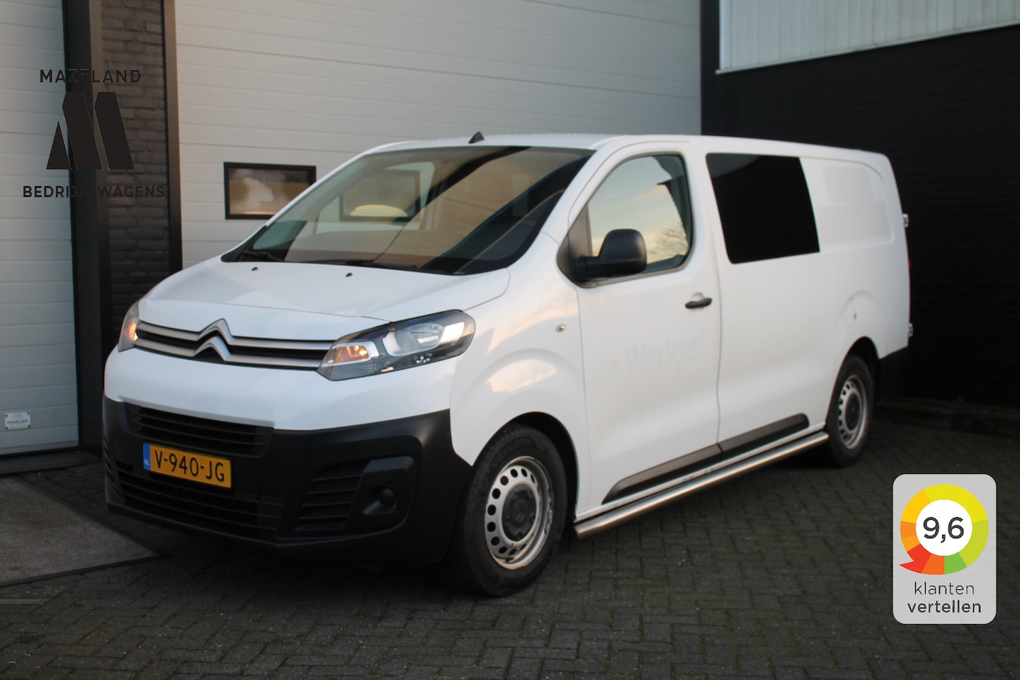 Citroën Jumpy - 2.0 BlueHDI 120PK L2 Dubbele Cabine EURO 6 - Airco - Cruise - PDC - € 15.900,- Excl. - AutoWereld.nl