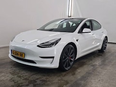 Tesla Model 3 - Performance AWD 462pk 75 kWh [ AUTOPILOT+530KM WLTP+PREMIUM AUDIO ]