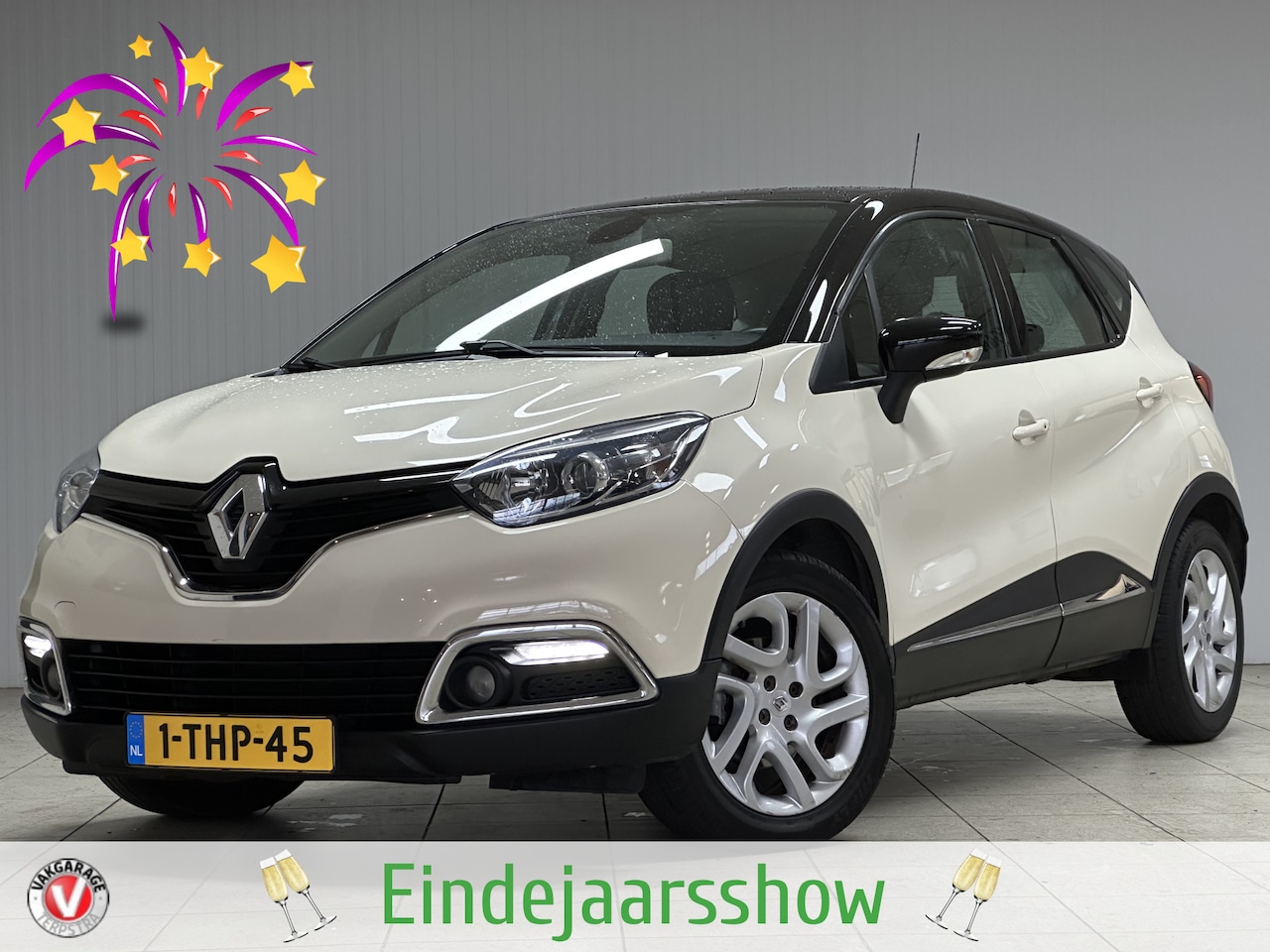 Renault Captur - 1.5 dCi Dynamique/ D-Riem Verv: 197.000 KM!/ Trekhaak/ R-Link Navi/ 17'' LMV/ Keyless/ Cli - AutoWereld.nl