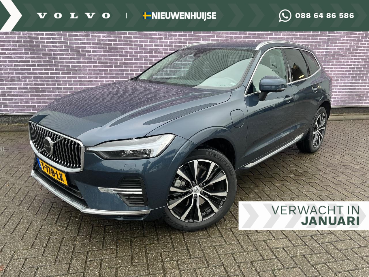 Volvo XC60 - 2.0 T8 Plug-in hybrid AWD Plus Bright | Panoramadak | Harman Kardon audio | 20 inch velgen - AutoWereld.nl