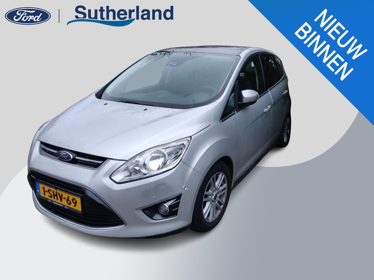 Ford C-Max - 1.6 EcoBoost Titanium 150pk Trekhaak | Panorama dak - AutoWereld.nl