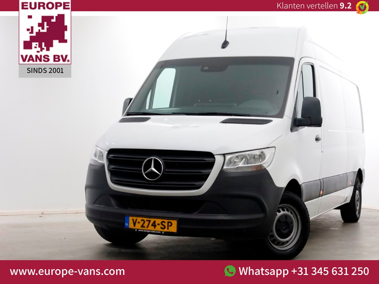 Mercedes-Benz Sprinter - 211 CDI L2H2 9G Automaat Airco/Navi/Camera 03-2019 - AutoWereld.nl