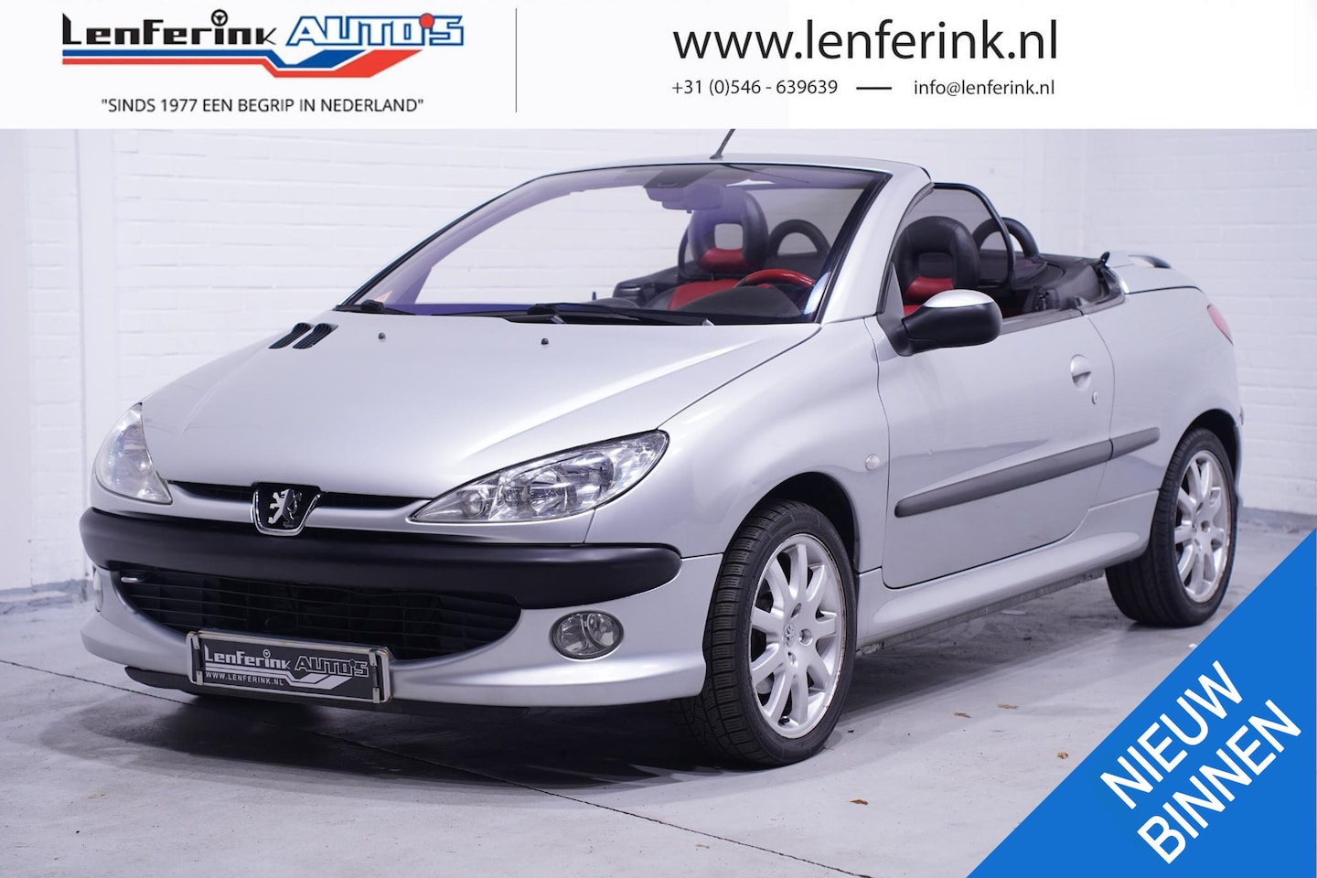 Peugeot 206 CC - 2.0-16V Leder Clima - AutoWereld.nl