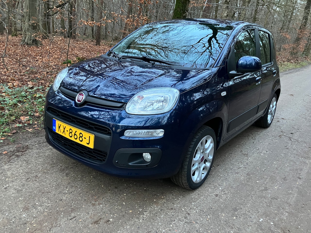 Fiat Panda - 0.9 TwinAir Lounge Fiat Panda 0.9 Twinair 59KW 2016 NL-auto Trekhaak Climatecontrol - AutoWereld.nl