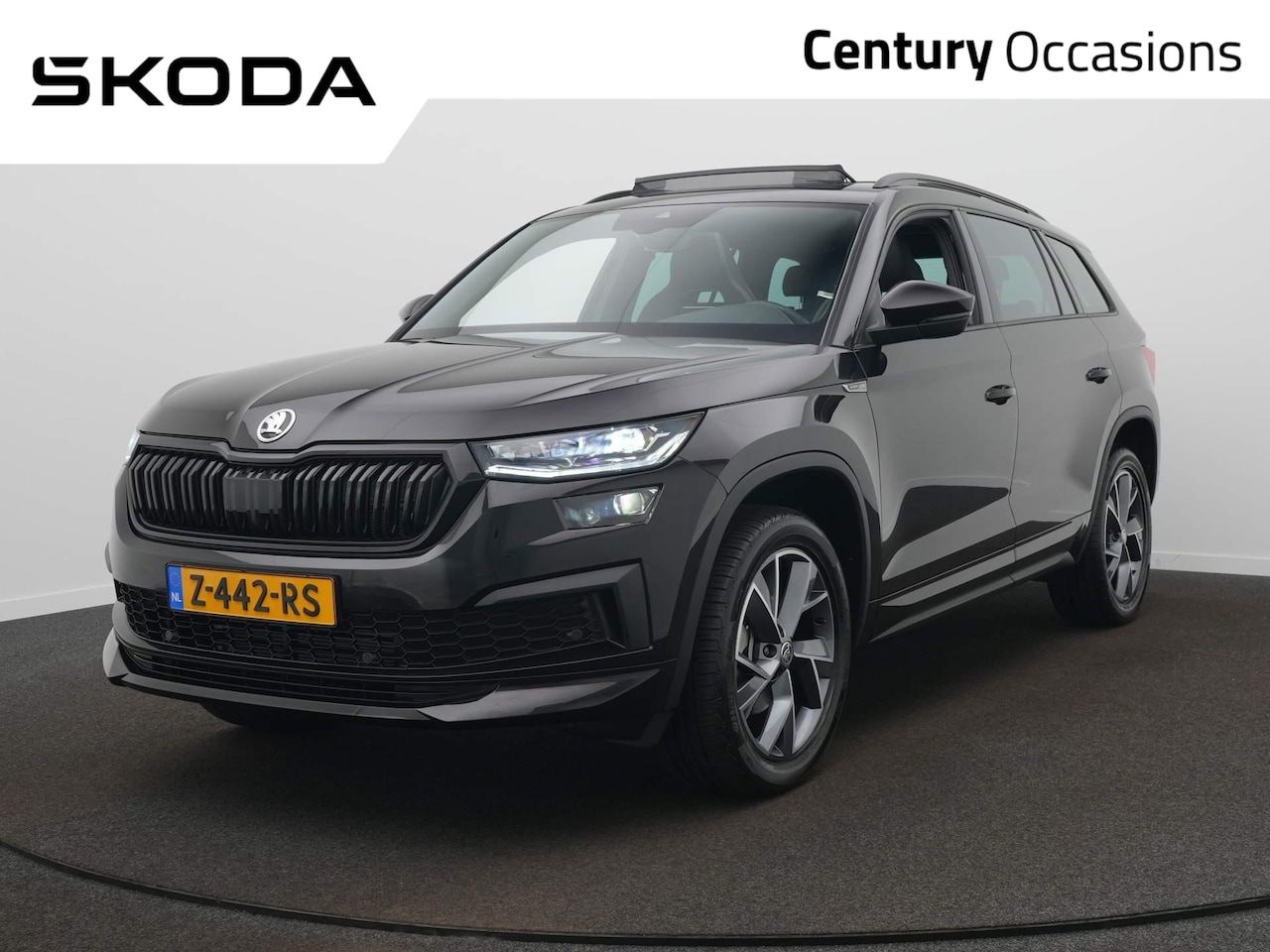 Skoda Kodiaq - 1.5 TSI Sportline Business 7p. /Panormadak / Elektr. Trekhaak / Navi / Camera - AutoWereld.nl