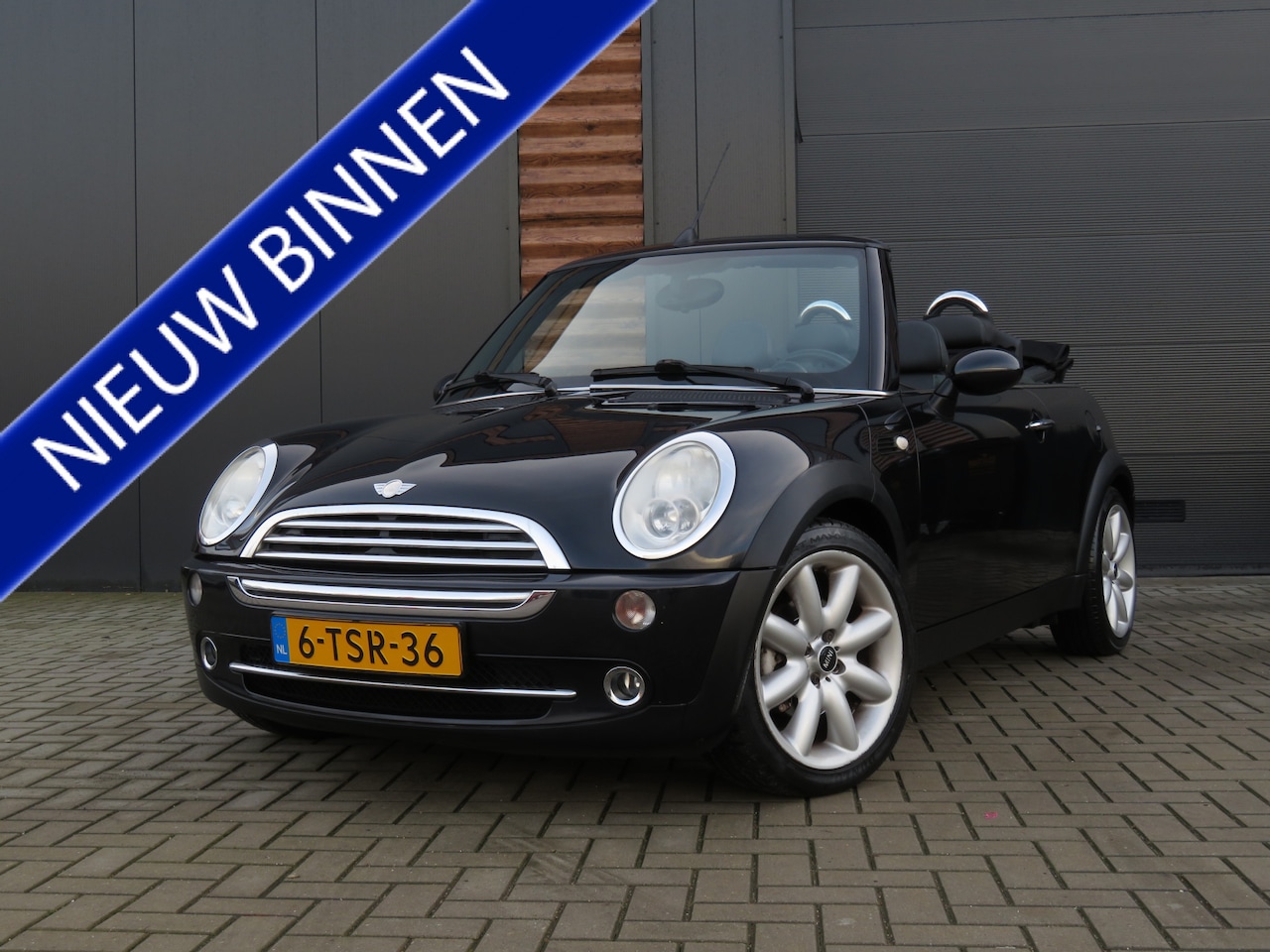 MINI Cabrio - Mini 1.6 Cooper Chili Airco Stoelverwarming Windscherm - AutoWereld.nl