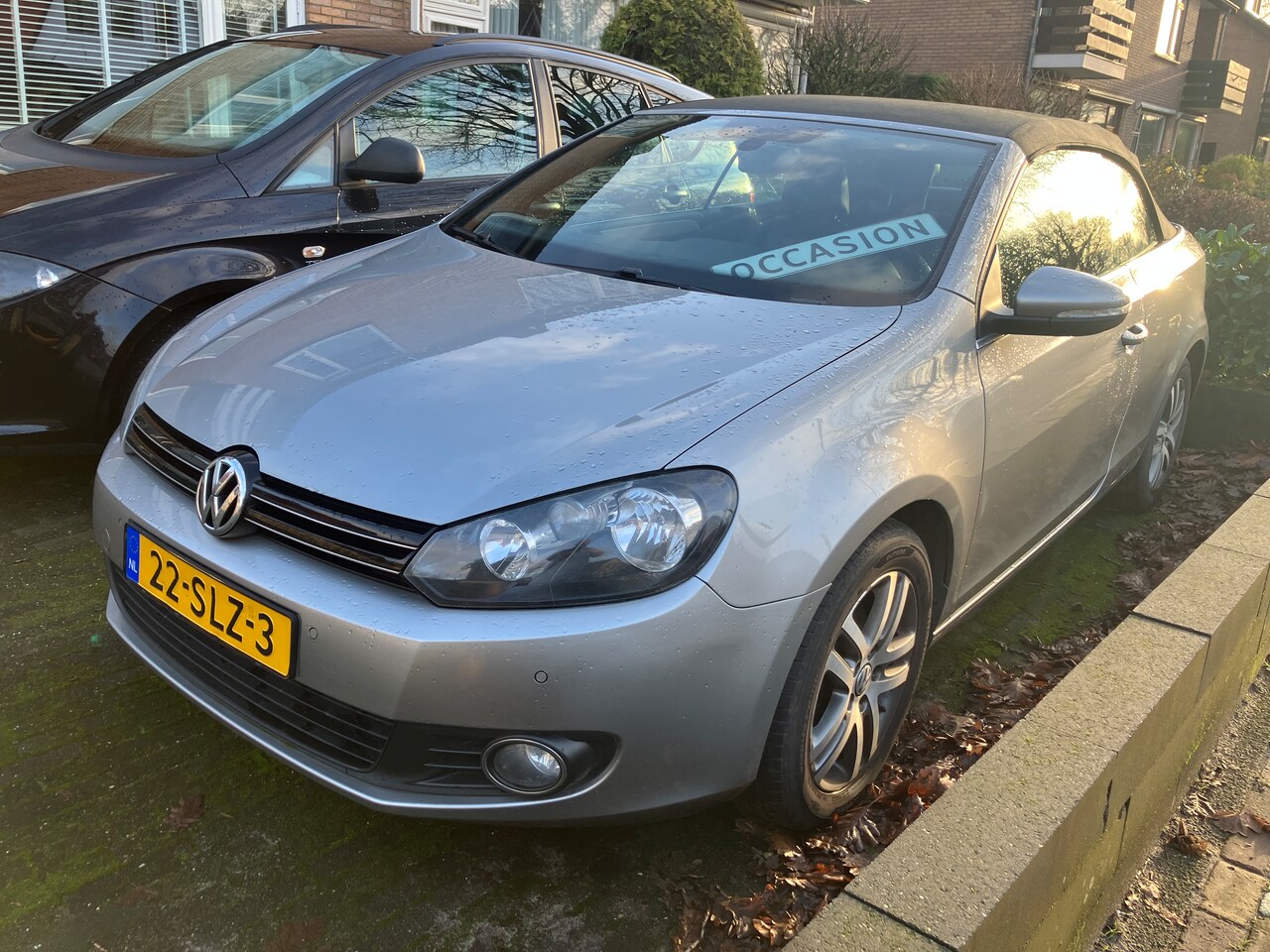 Volkswagen Golf Cabriolet - 1.2 TSI BlueMotion Leder, Navigatie, Lichtmetaal, Climatecontrol, Stoelverwarming - AutoWereld.nl