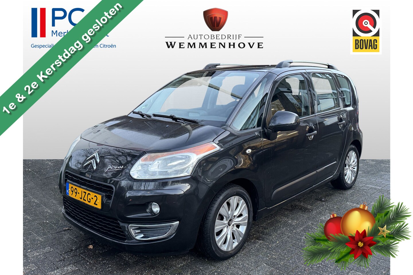 Citroën C3 Picasso - 1.4 VTi Aura Airco/Cruise Control/Alu velgen/50.490KM!!! - AutoWereld.nl