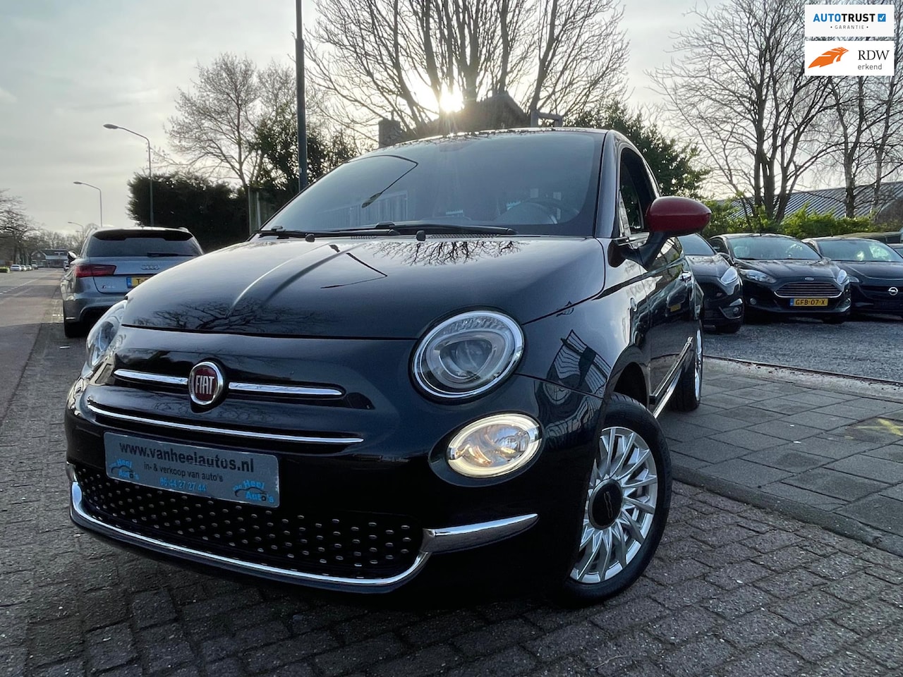 Fiat 500 - 1.2 Clima Elek Pakket Navi Lmv Pano Pdc - AutoWereld.nl