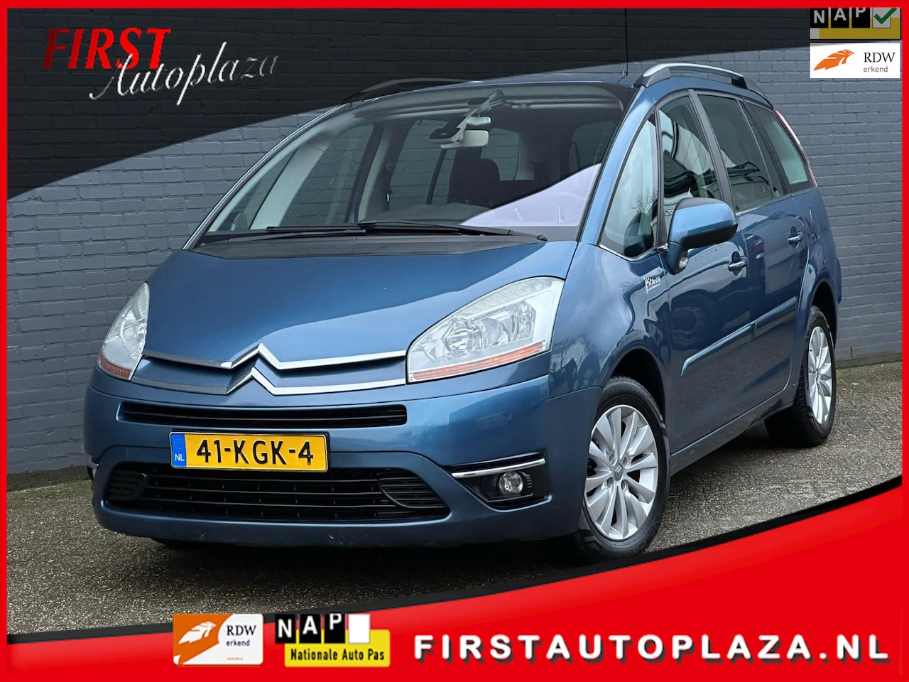 Citroën Grand C4 Picasso - 1.6 THP Business EB6V 7-PERSOONS AUTOMAAT NAVI/CRUISE/ISOFIX | NETTE AUTO ! - AutoWereld.nl