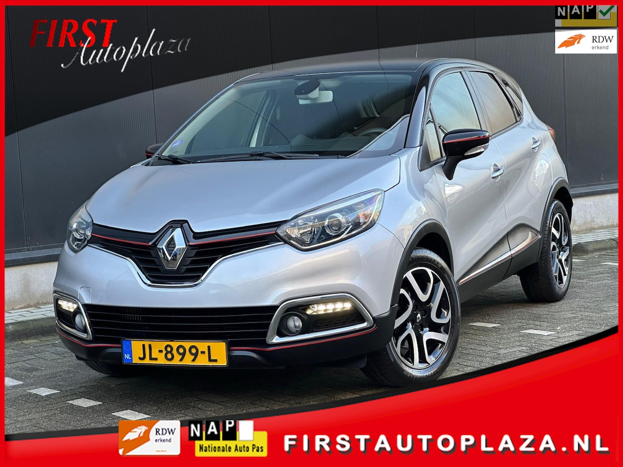 Renault Captur - 1.2 TCe Dynamique Helly Hansen AUTOMAAT NAVI/KEYLESS/CRUISE/AIRCO | NETTE AUTO ! - AutoWereld.nl