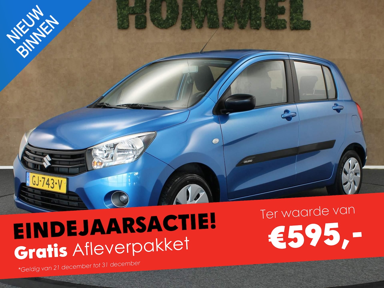 Suzuki Celerio - 1.0 Comfort - ORIGINEEL NEDERLANDSE AUTO - CRUISE CONTROL - AIRCO - AUDIO SUZUKI - BLUETOO - AutoWereld.nl