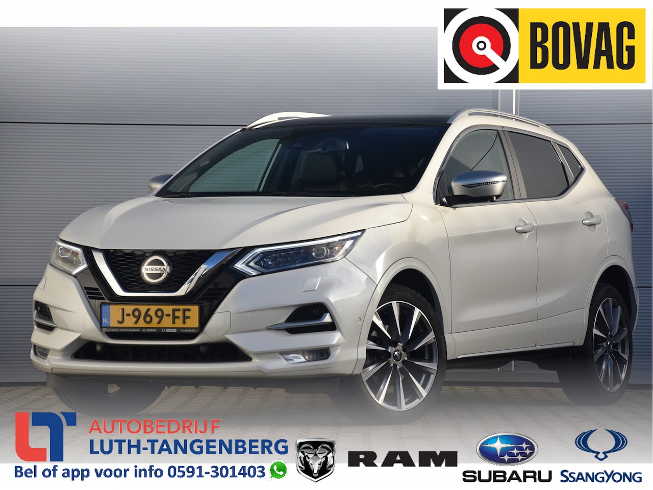 Nissan Qashqai - 1.3 DIG-T 160PK DCT Tekna + Dynamic Pack | Trekhaak | - AutoWereld.nl