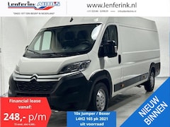 Citroën Jumper - 2.2 BlueHDi 165 pk L4H2 10x Voorraad Jumper/Boxer Airco, Navi, Camera, Cruise Control, PDC