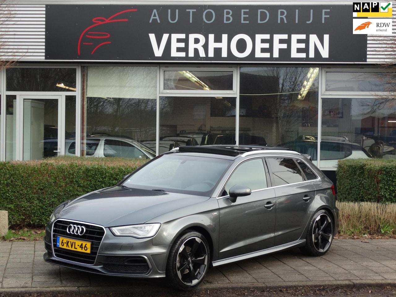 Audi A3 Sportback - 1.4 TFSI - 3X S-LINE - PANORAMADAK - NAP - CRUISE / CLIMATE CONTR ! - AutoWereld.nl