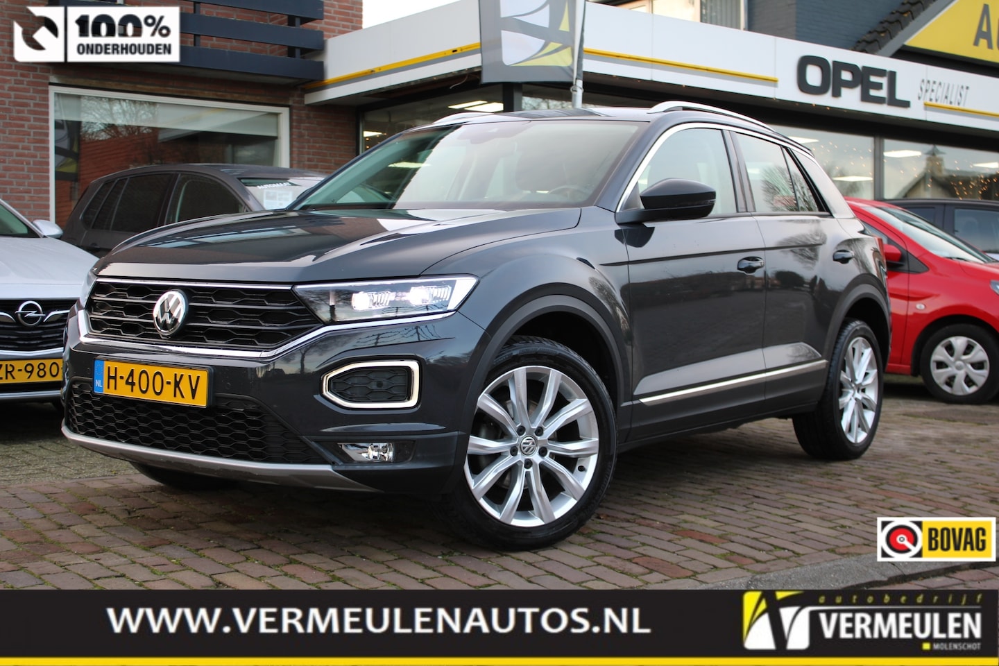 Volkswagen T-Roc - 1.5 TSI 150PK 7-DSG Sport + 18"/ Navi/ Clima/ Camera/ Virtual/ Full-LED/ NL auto - AutoWereld.nl