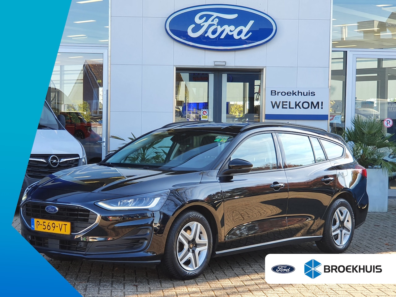 Ford Focus Wagon - 1.0 EcoB. Nw Model | Navigatie | Parksens. V+A | Apple Carplay | Airco | Cruise Control - AutoWereld.nl