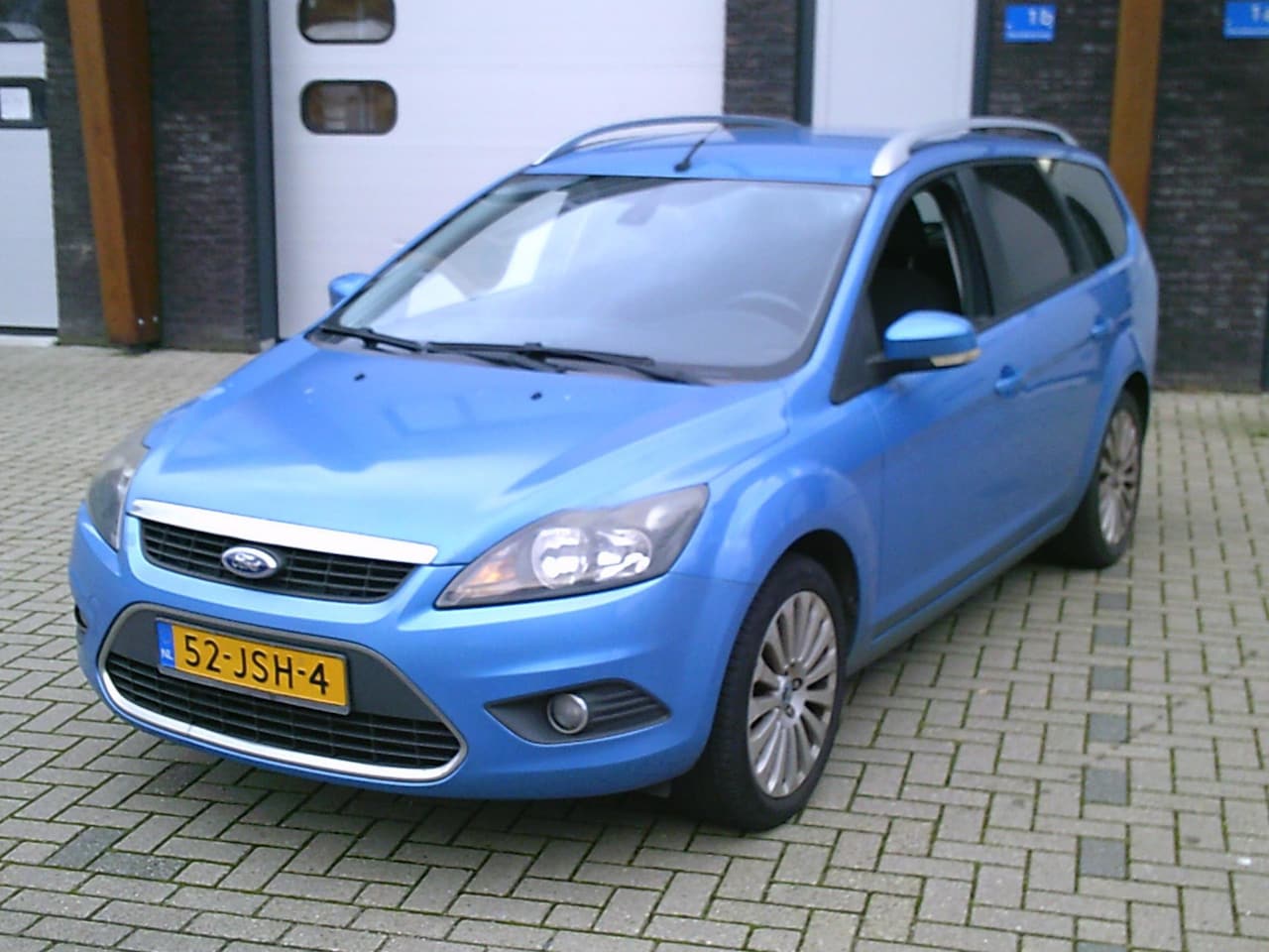 Ford Focus Wagon - 1.6 Titanium Apk 24-8-2025 Airco Navi LMV - AutoWereld.nl