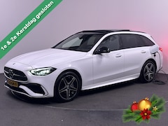 Mercedes-Benz C-klasse Estate - 300 e AMG Line Plug In Hybrid 320pk PHEV | Panodak | Adaptive Cruise | 360 Camera | Alcant