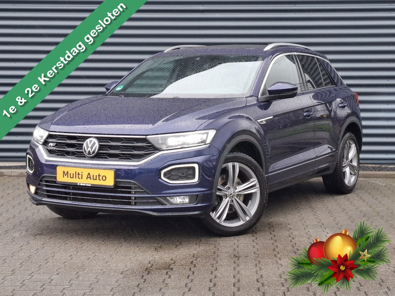 Volkswagen T-Roc - 1.5 TSI R-Line 150pk DSG | Panodak | Alcantara Sportstoelen | Trekhaak Afneembaar | Adapti - AutoWereld.nl