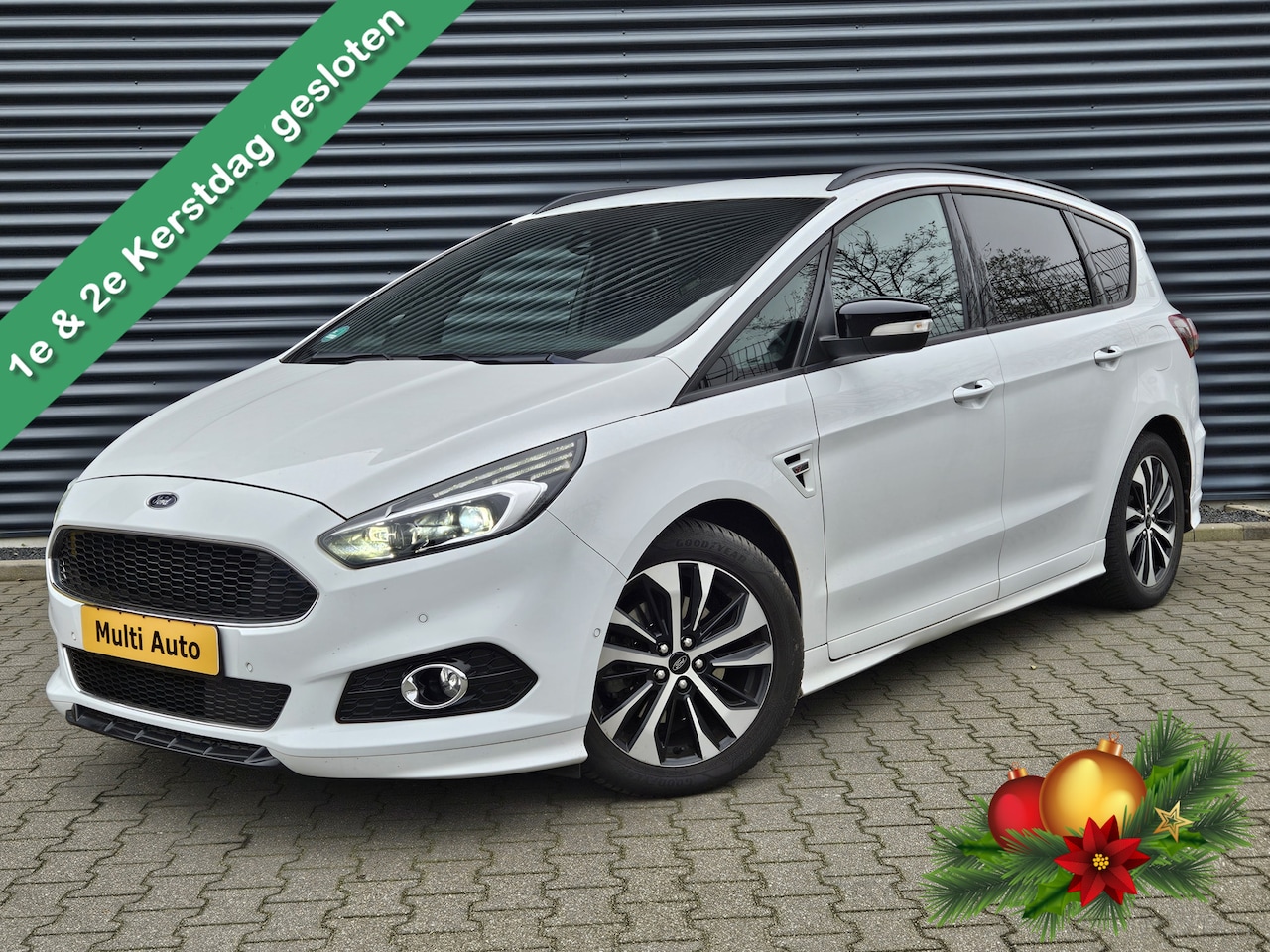 Ford S-Max - 1.5 ST-Line 7 Persoons 160pk | Adaptive Cruise | Lederen Sportstoelen Memory | Camera | Ap - AutoWereld.nl