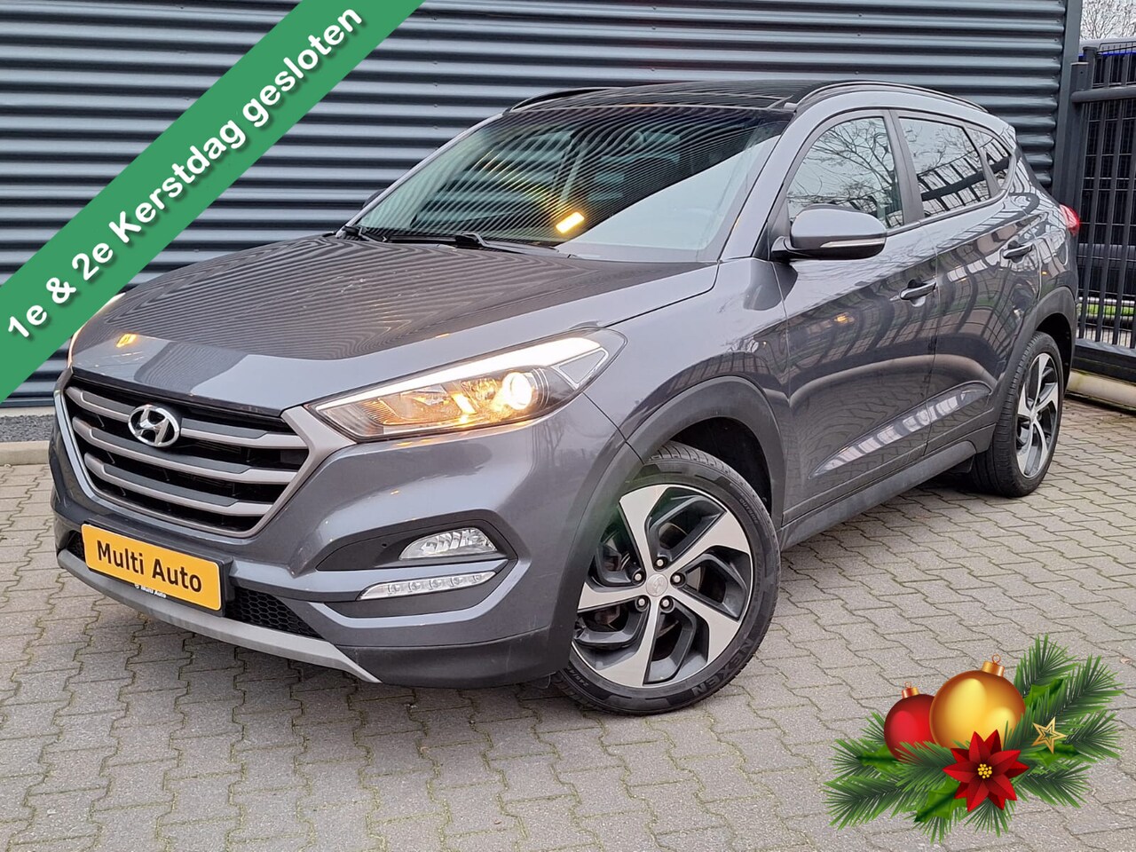 Hyundai Tucson - 1.6 T-GDI Premium Automaat | Panodak | Lederen Bekleding | Trekhaak Afneembaar | Apple Car - AutoWereld.nl