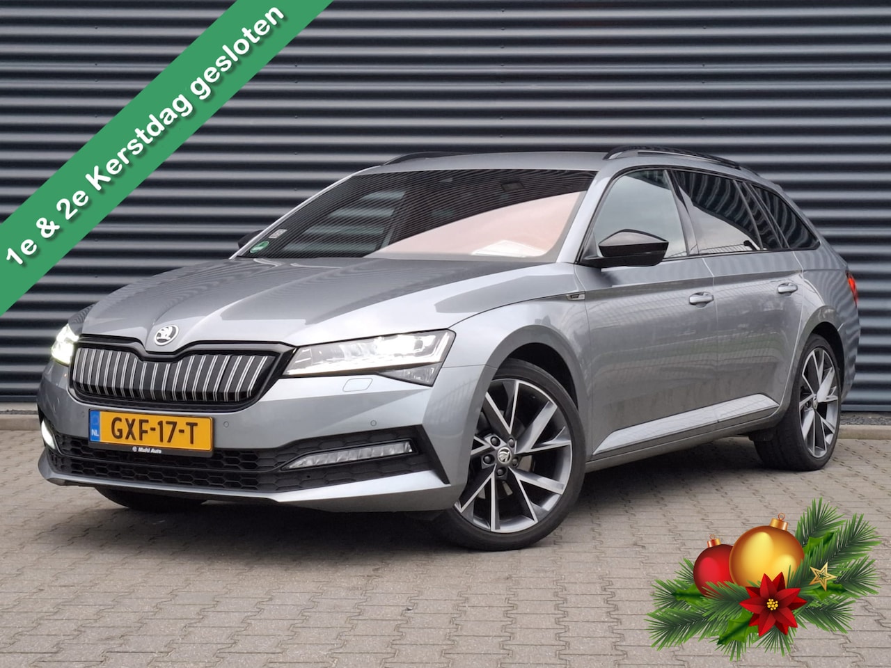 Skoda Superb Combi - 1.4 TSI iV Sportline Plug In Hybrid PHEV | Alcantara Sportstoelen Memory | Trekhaak af Fab - AutoWereld.nl