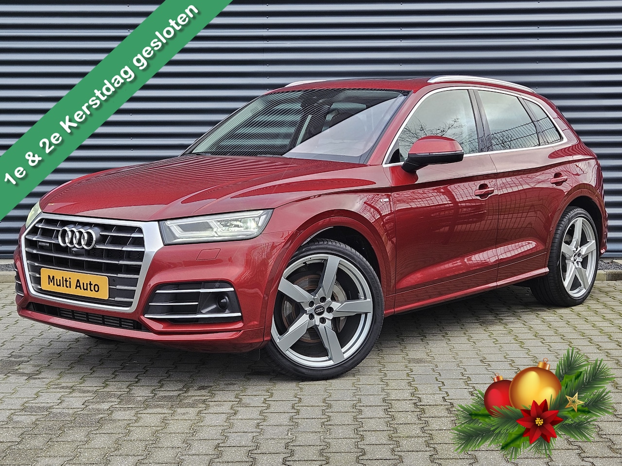 Audi Q5 - 55 TFSI e Quattro S Line Plug In Hybrid 367pk PHEV | Luchtvering | Panodak | 21" L.M Audi - AutoWereld.nl