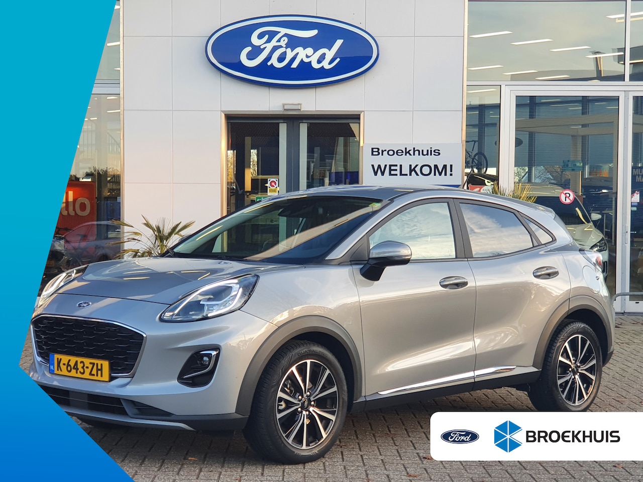 Ford Puma - 1.0 Titanium | 1e eigenaar | Dealeronderhouden | Winter Pack | Privacy Glass | Climate Con - AutoWereld.nl