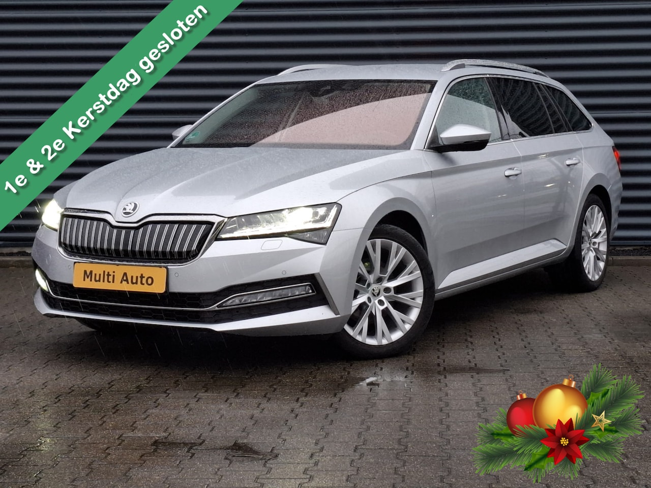 Skoda Superb Combi - 1.4 TSI iV Business Edition Plug in Hybrid PHEV | Lederen Sportstoelen Memory | Trekhaak a - AutoWereld.nl