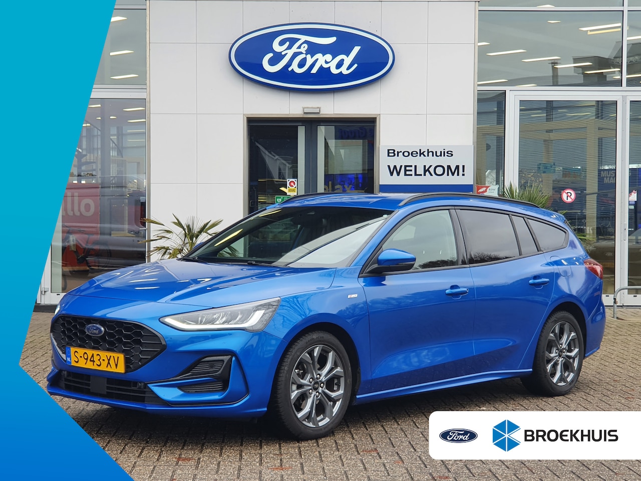 Ford Focus Wagon - 1.0 EcoBoost Hybrid ST Line | Winter Pack | Cruise Control | Groot Scherm - AutoWereld.nl