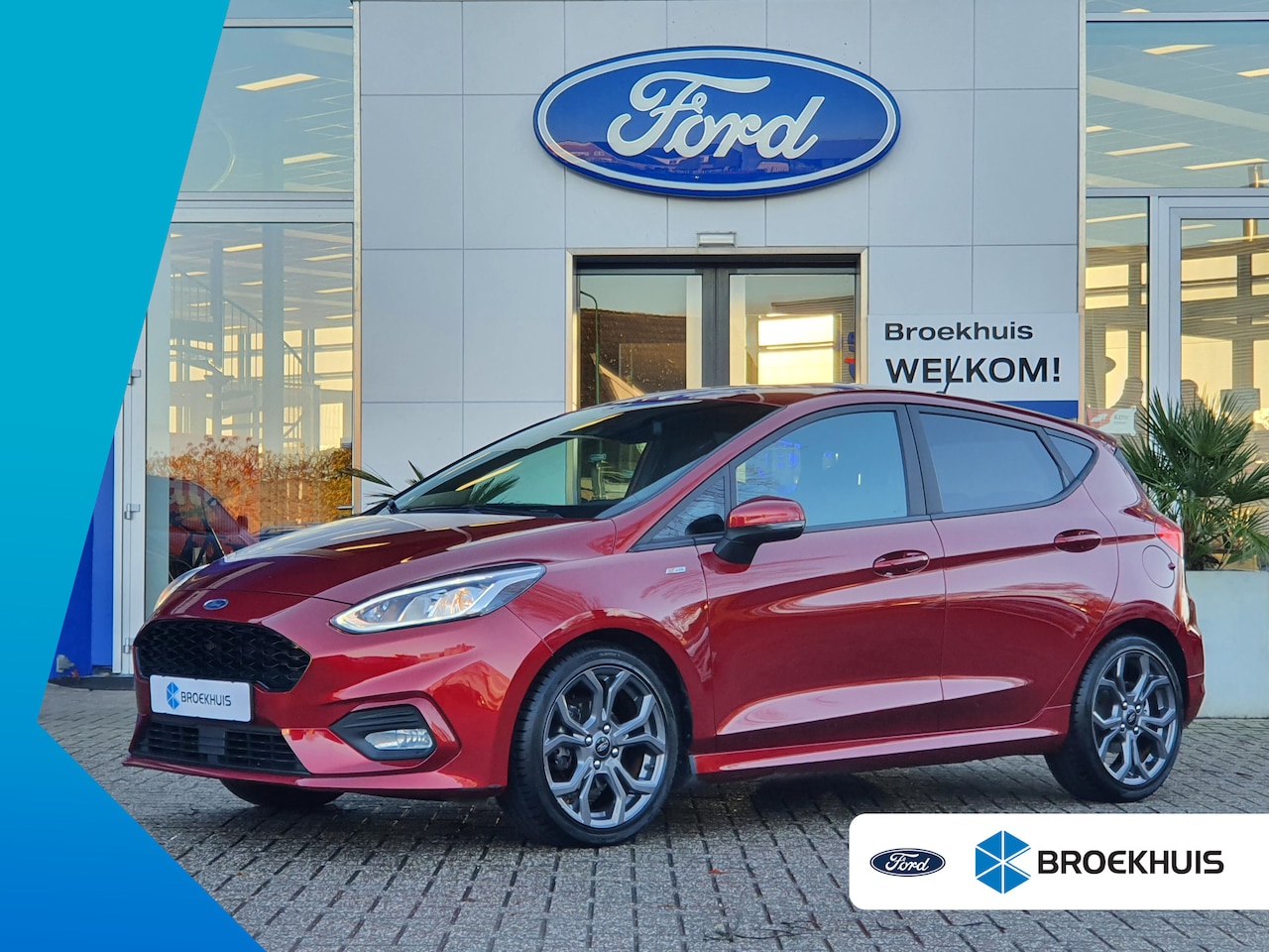 Ford Fiesta - 1.0 EcoBoost ST-Line | Winter Pack | Adap. Cruise | BLIS | Keyless - AutoWereld.nl