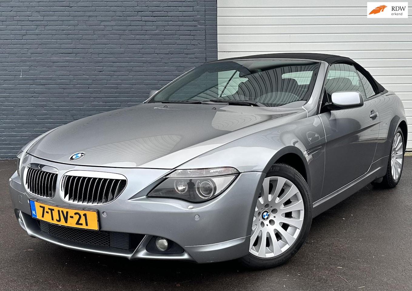 BMW 6-serie Cabrio - 650i High Executive NAVI/YOUNGTIMER/MEMORY/LEDER/ - AutoWereld.nl